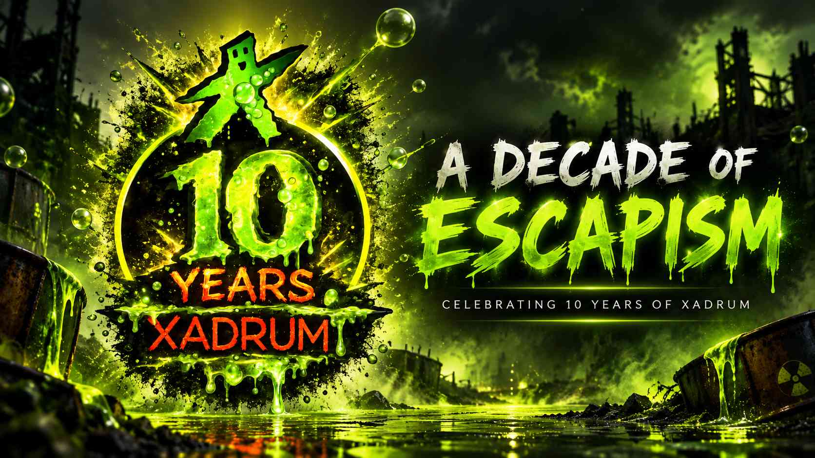 A decade of escapism with Xadrum